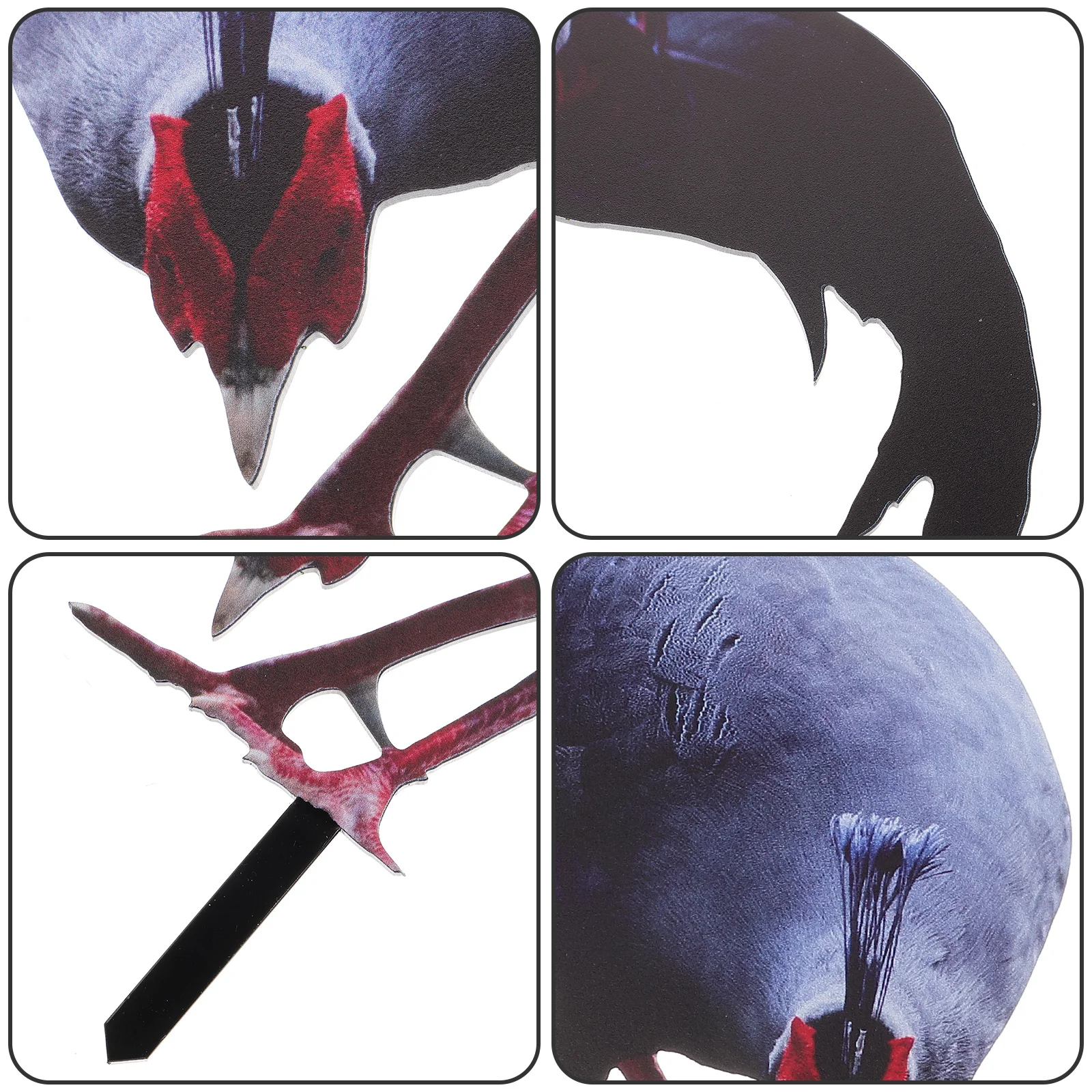 

Garden Chicken Stake Acrylic Lawn Ornament For Outdoor Yard Patio Courtyard Decoration Rustic Farmhouse Style Garden Decor