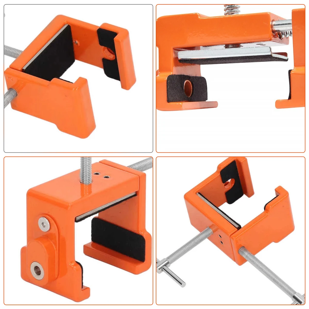 Clamps Cabinet InstallationClamps Cabinet Tools Set 2Pc Cabinetry Clamps Cabinet Claw Metal Face Frame Clamp Rust-Proof Cabinet