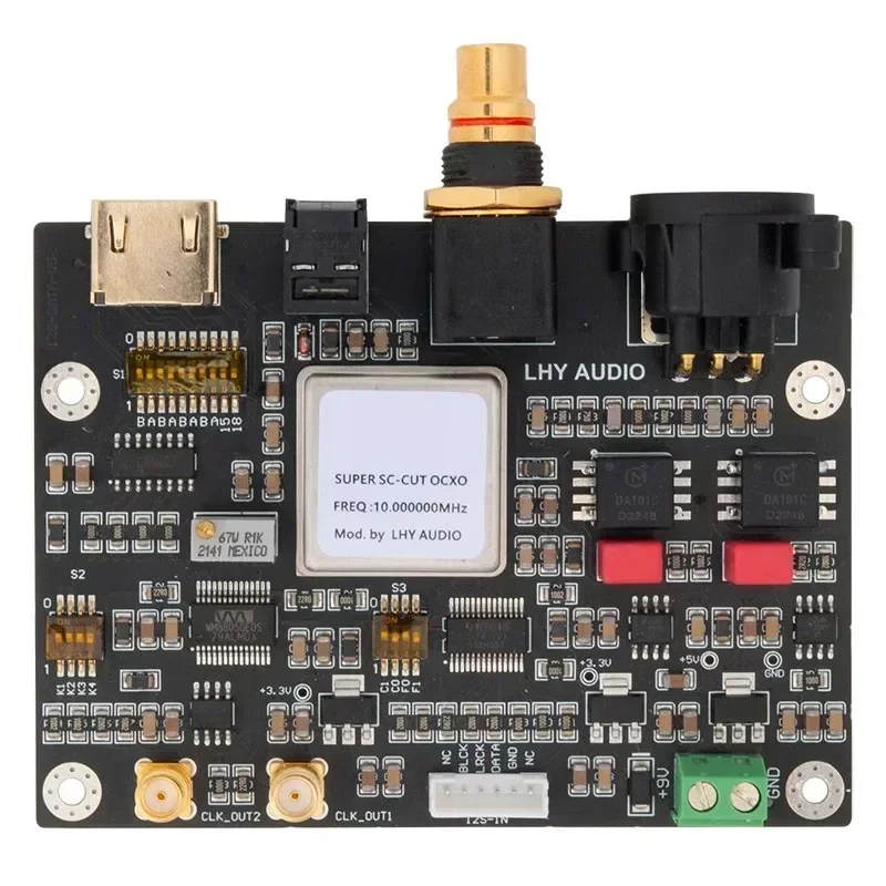AvaCoreCdpro2 Cdm3/4/9 Turntable Digital Output Board Iis To Coaxial I2s To Spdif Ocxo Clock