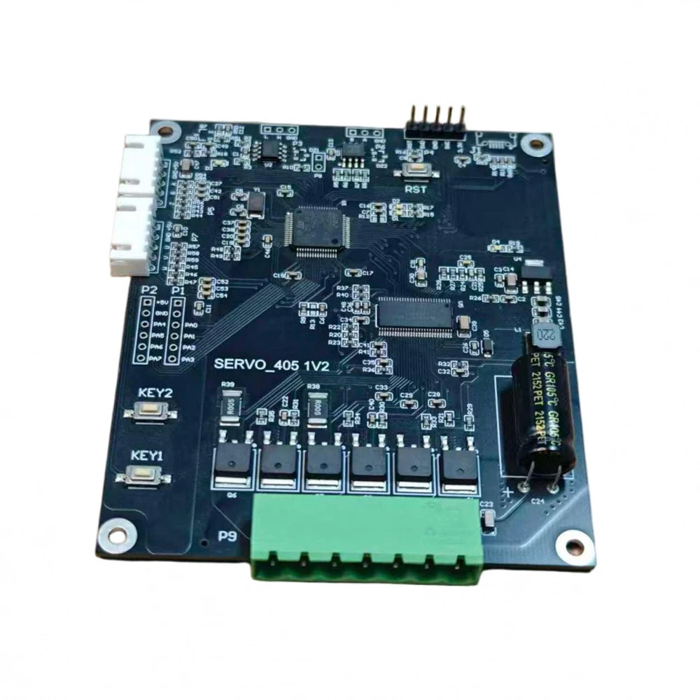 STM32F405 DRV8301 BLDC PMSM FOC Servo Motor Driver Board Support ABZ Encoder Hall CAN RS485 DC18-48V 10A Motor Development Board