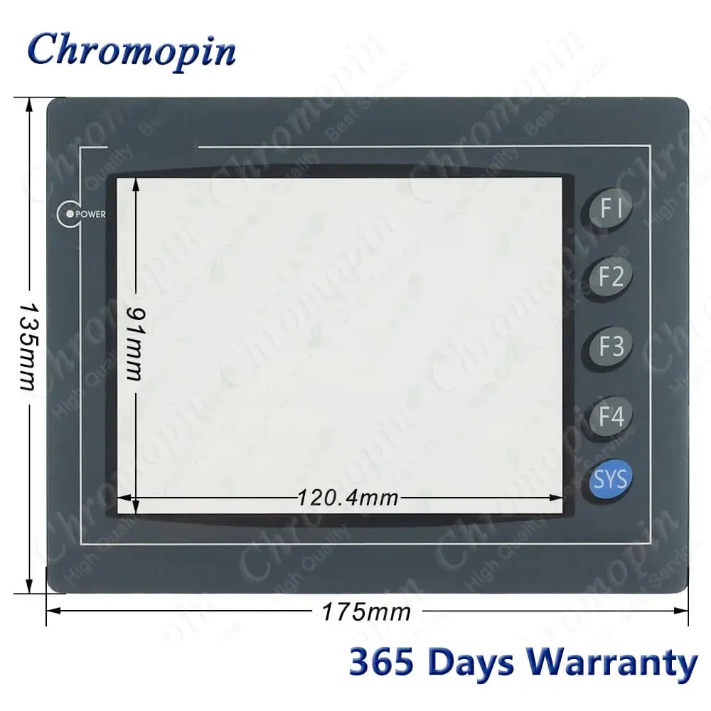Touch Screen Panel for DOP-A57BSTD DOP-A57CSTD DOP-A57GSTD DOP-AE57BSTD DOP-AE57CSTD DOP-AE57GSTD + Protective Film