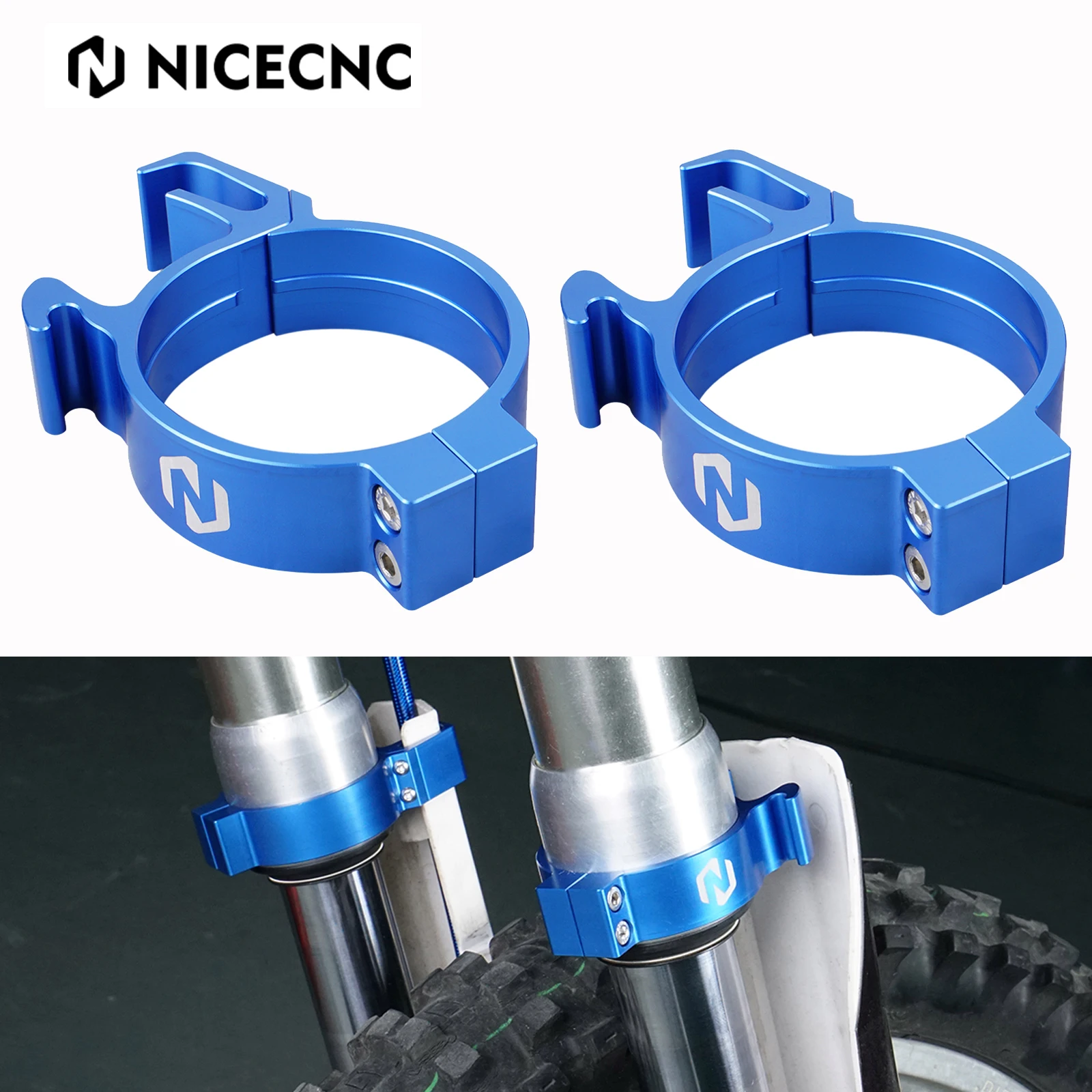 

For Yamaha YZ85 2002-2018 2017 2016 2015 YZ80 1993-2001 YZ 85 80 Front Fender Wire Routing Clips Retainer Motocrss Accessories