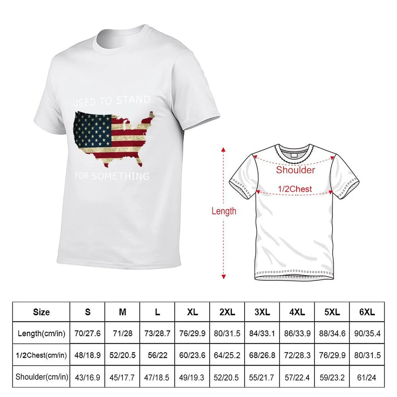 used to stand for something T-Shirt oversized t shirt customizeds t shirt for men