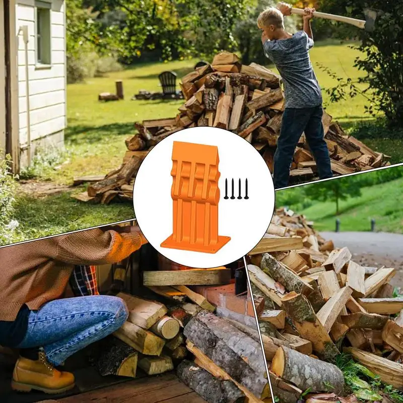 Divisor de madera Manual, divisor de madera estable, herramientas de división de madera, práctico divisor de madera de hierro fundido