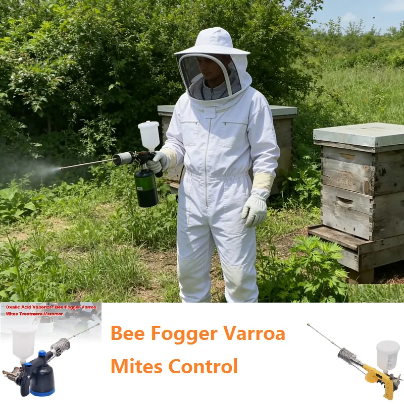 Propane Varomorus Fogger Oxalic Acid Vaporizer Bee Fogger Varroa Mites Treatment Oxalic Acid Sublimator Beekeeping Equipment