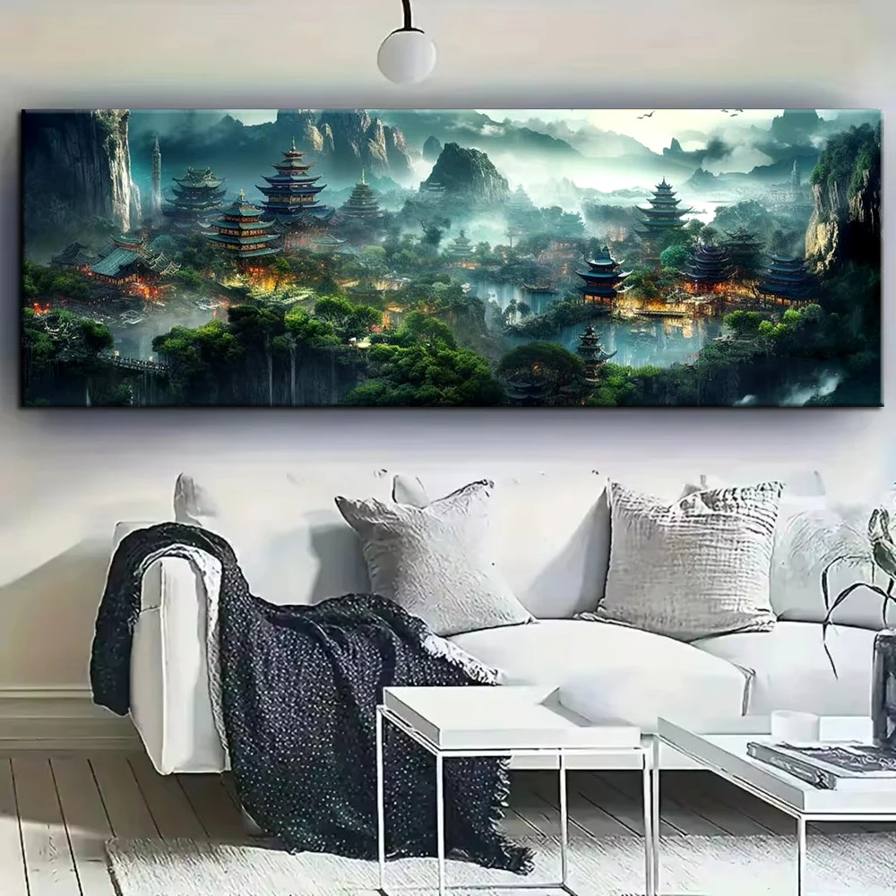 New Arrivals 5D Diamond Painting Fantastic Fairyland Scenery Picture Full Drills Diamond Rhinestone Mosaic Image Embroidery