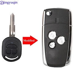 jingyuqin Modified Flip Folding Remote Key Shell Case For Chevrolet optra 2009 For Buick Excelle HRV (After 2005 year)