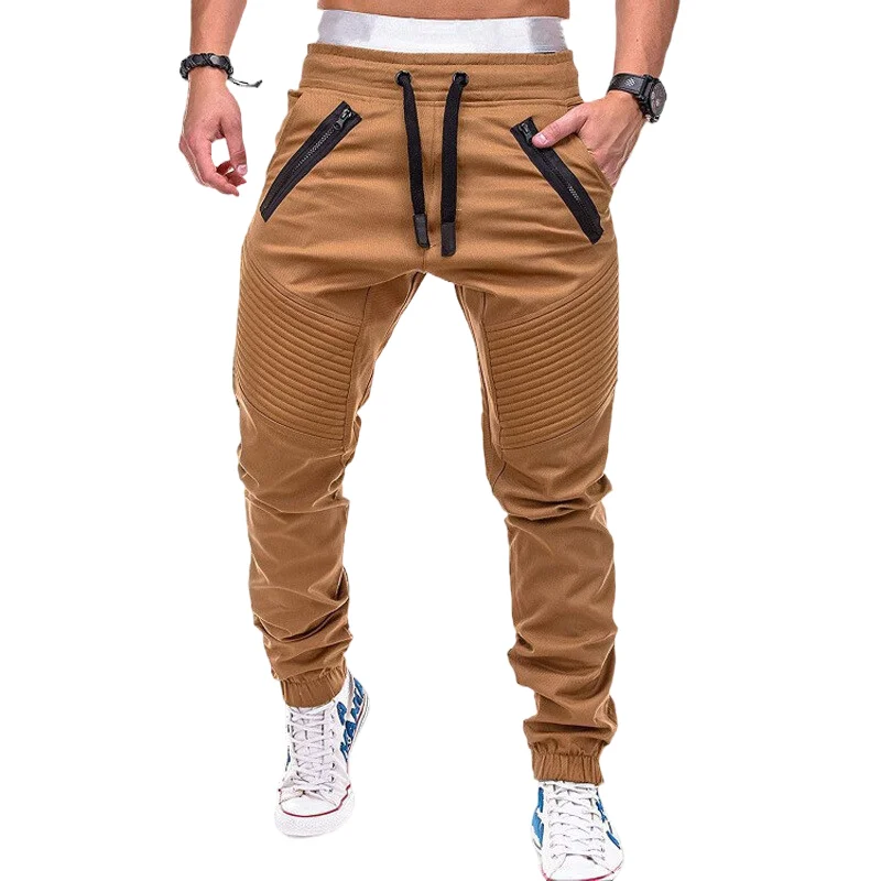 

Autumn Men leisure Pants Hip Hop Harem Joggers Pants Nice Pop Male Trousers Mens Joggers Solid Multi-pocket Pants Sweatpants