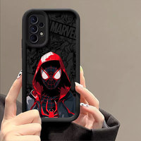 Case For Samsung Galaxy A55 A16 A54 A35 A53 A52 A34 A12 A13 A14 A15 A21S A25 A32 A33 Phone Cover Spider-man Miles Morales Marvel