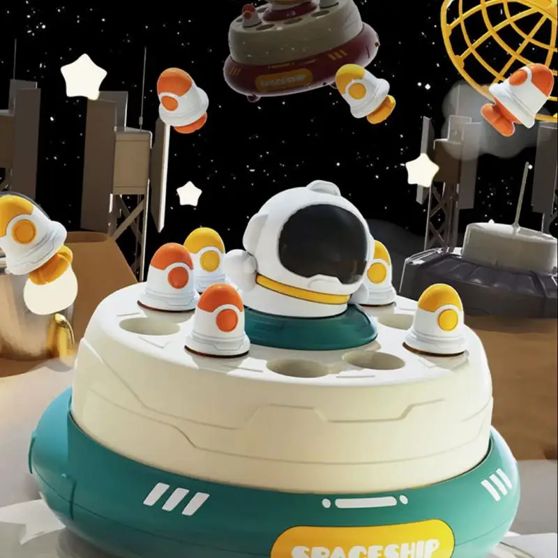 Juego de Ufo, juguetes que rebotan y atrapan, y sus amigos, juguetes interactivos para niños pequeños, regalos de fiesta de cumpleaños, juegos sensibles para niños pequeños, juguetes divertidos adecuados para mayores de 3 años, juegos de mesa que rebotan y atrapan con música, juguetes interactivos para niños