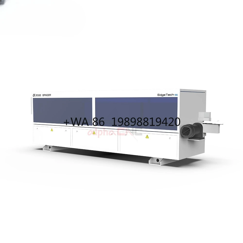 Edging Machine PVC Edge Banding 6 Function Pre-milling Edge Bander Bending Machine Automatic 45 Degree MDF Woodworking