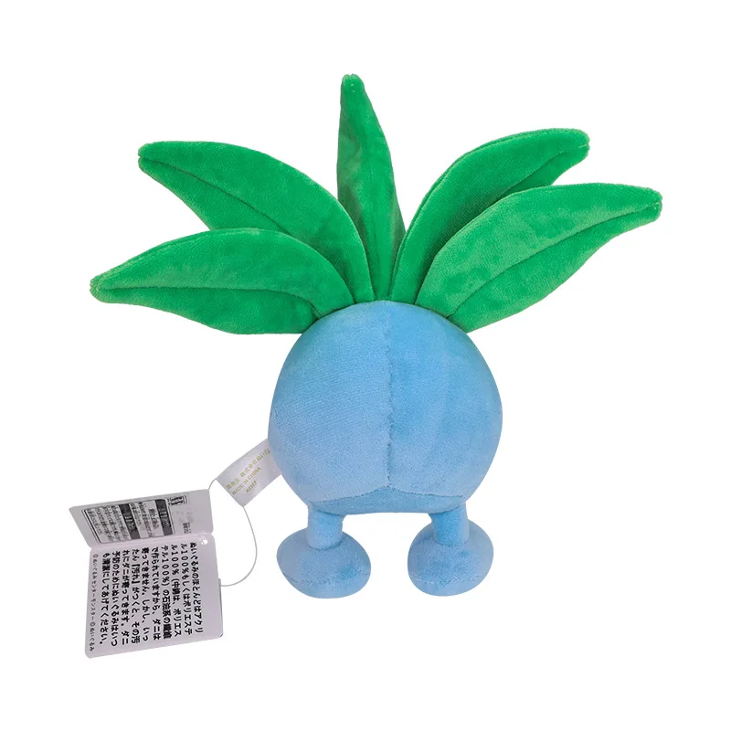 8 inch Pokémon Fit-serie Oddish pluche - officiële levensechte plantenpop in pc-stijl, zachte schattige generatie 1 wiet Pokemon gevulde coll