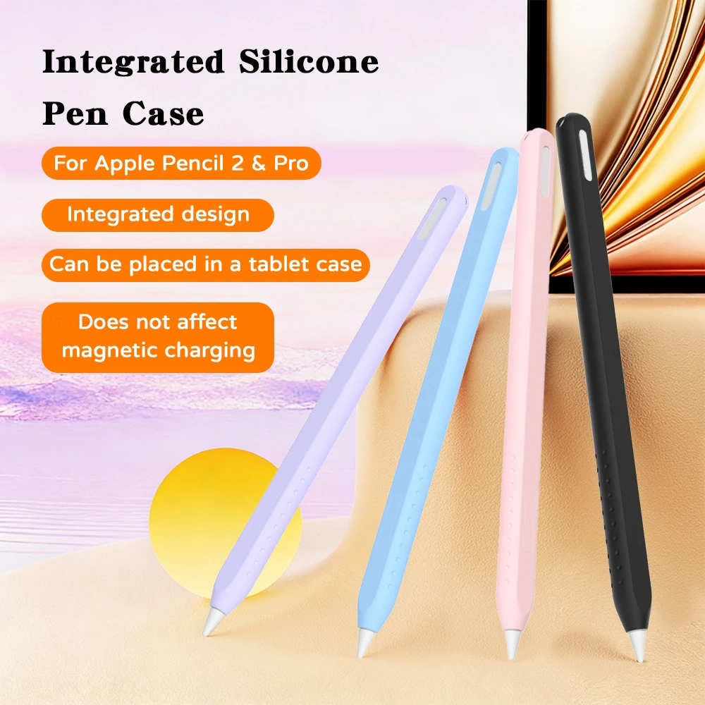 Pencil Case For Apple Pencil Pro 2 Color Matching Soft Silicone Ultra Thin Protective Cover for iPad Pencil 2&Pro Good quality