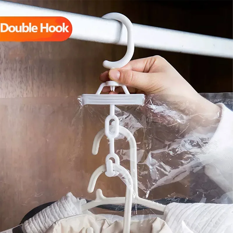 Vacuum Hanging Storage Bags Space Saving Clothes Compression Covers Reusable Closet Bag For Down
