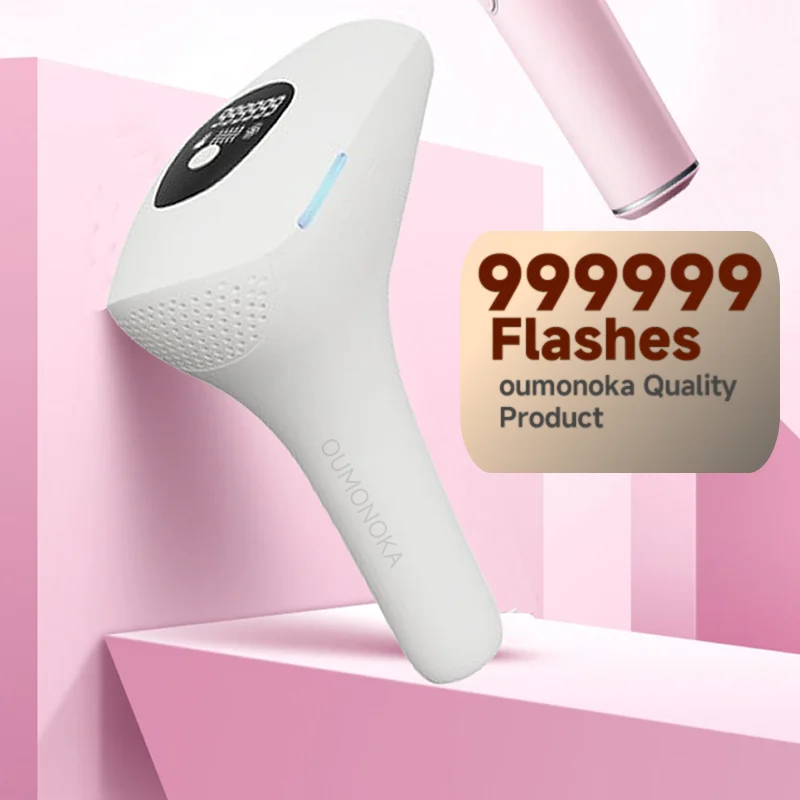 Professional Women Laser Hair Removal IPL Epilator Female Pulsed Light Electric Depilatory Device For Facial Body Bikini