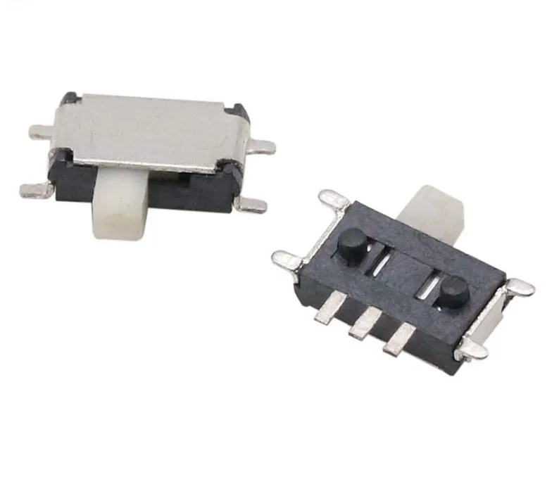 1000pcs Mini Toggle Switch 3-pin 2-position 3-position Vertical Switch 6-pin Horizontal Sliding