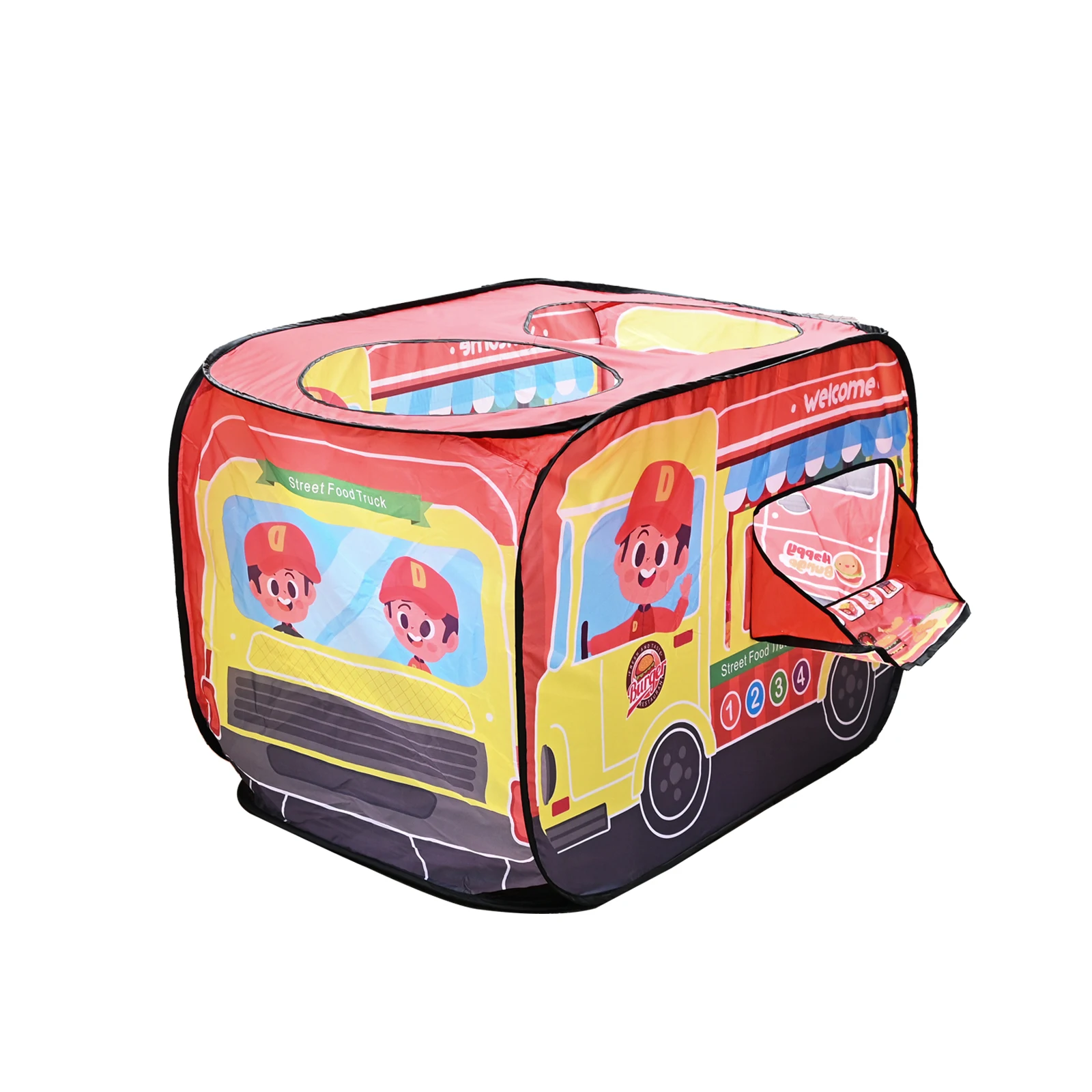 Children'S Indoor Small Tent Burger Shop, Car Tent House, Game House, Convenient Foldable House For Boys And Girls, Baby Toys