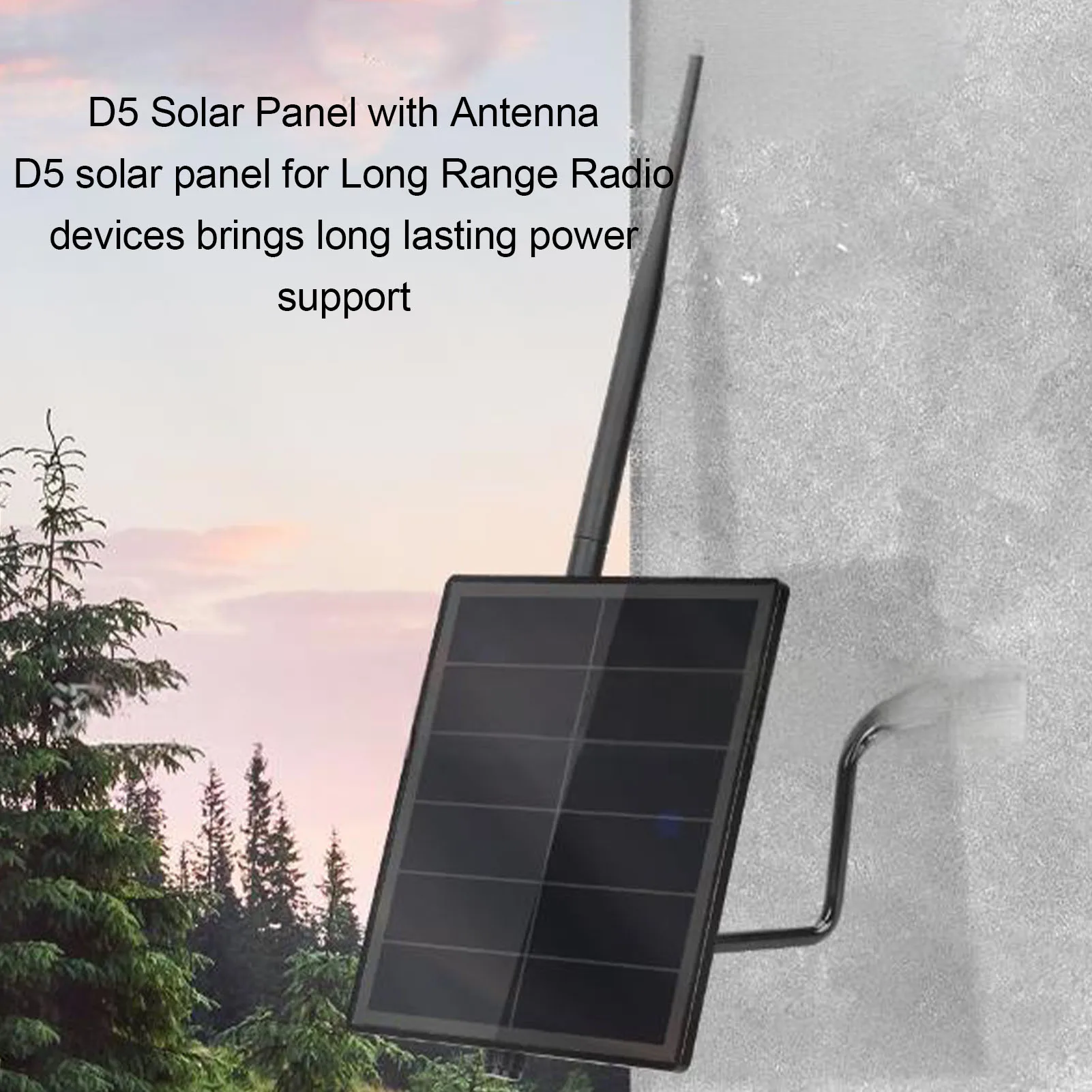 Node Radio Repeater Tenaga Surya untuk Modul Lora D5 RAK4631, Panel Surya Tahan Air, Node Repeater Extender