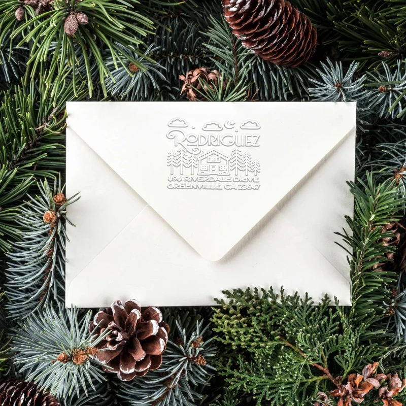 عيد ميلاد سعيد مخصص المزخرف ختم شعار شخصي تصميم شعار خاص لكتب المكتبة بطاقة المعايدة ديكور Crafts بها بنفسك الحرف