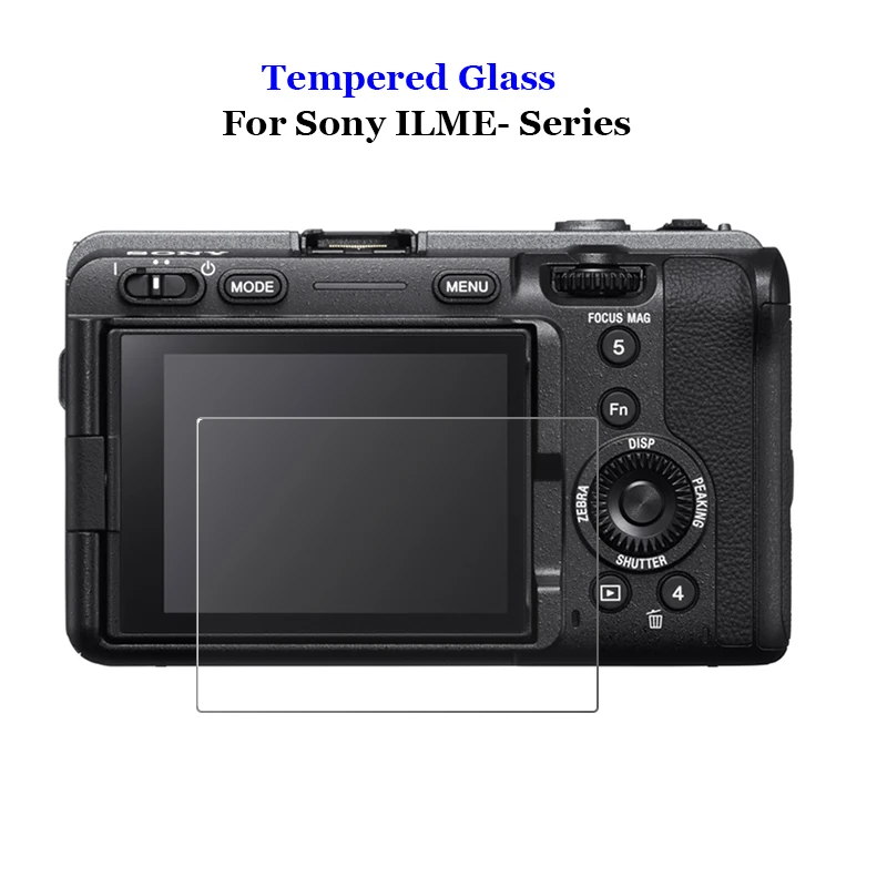 For Sony ILME-FX3 FX6 FX30 FX30B Clear Tempered Glass 9H 2.5D Camera LCD Screen Protector Protective Film