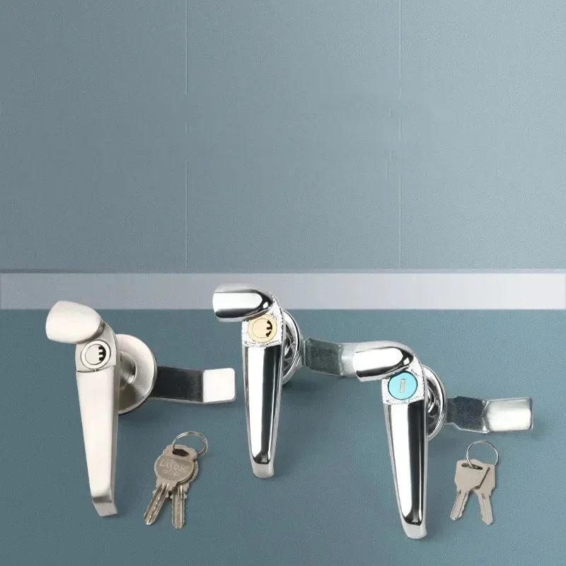 Замок с ручкой из нержавеющей стали, уличный электрический ящик, непромокаемый замок, универсальный замок с ключом, ящик для кухонного шкафа, замки для ящиков