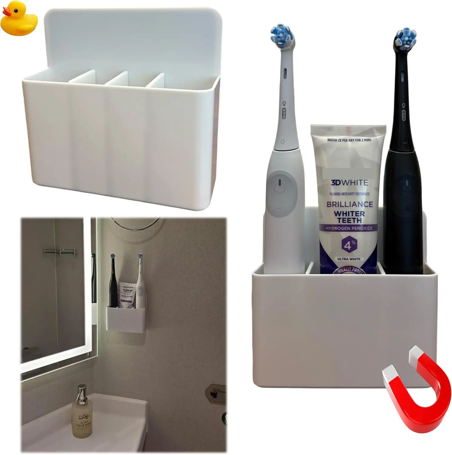 

Магнитный держатель для зубных щеток Cruise Ship Essentials 2025. Карабский круиз Must Haves. Аляскин Круиз Must Haves.