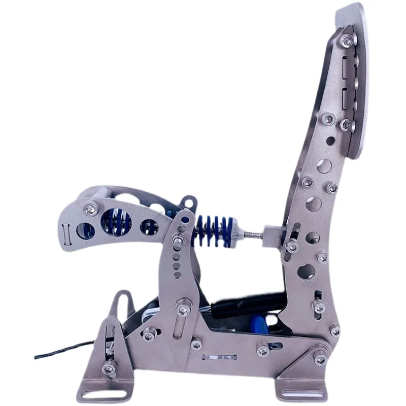 For Sim Racing Pedals 200kg Brake Pressure Sensing Hydraulic Competitive Game Throttle Clutch Equipment