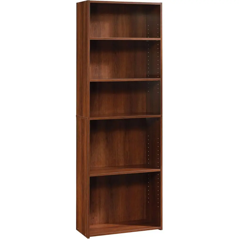 

5-Shelf Adjustable Bookcase in Brook Cherry Finish