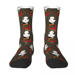 Shin Tsukimi Your Turn To Die Kai Satou Men Women Socks Cycling Novelty Spring Summer Autumn Winter Stockings Gift