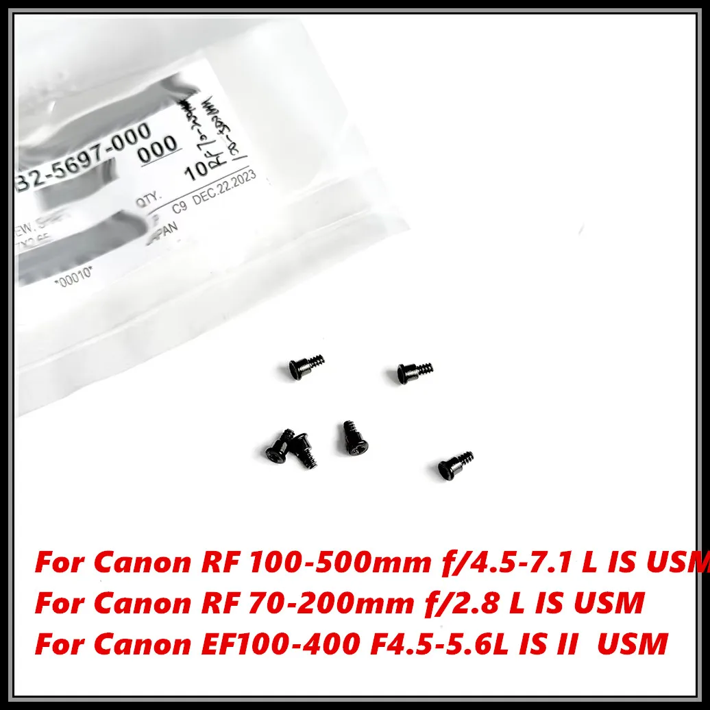 Novos parafusos de barril de lente uv originais para canon rf 100-500mm f/4.5-7.1 l is usm RF70-200 f2.8l is usm FE100-400 ii peça de reparo de lente