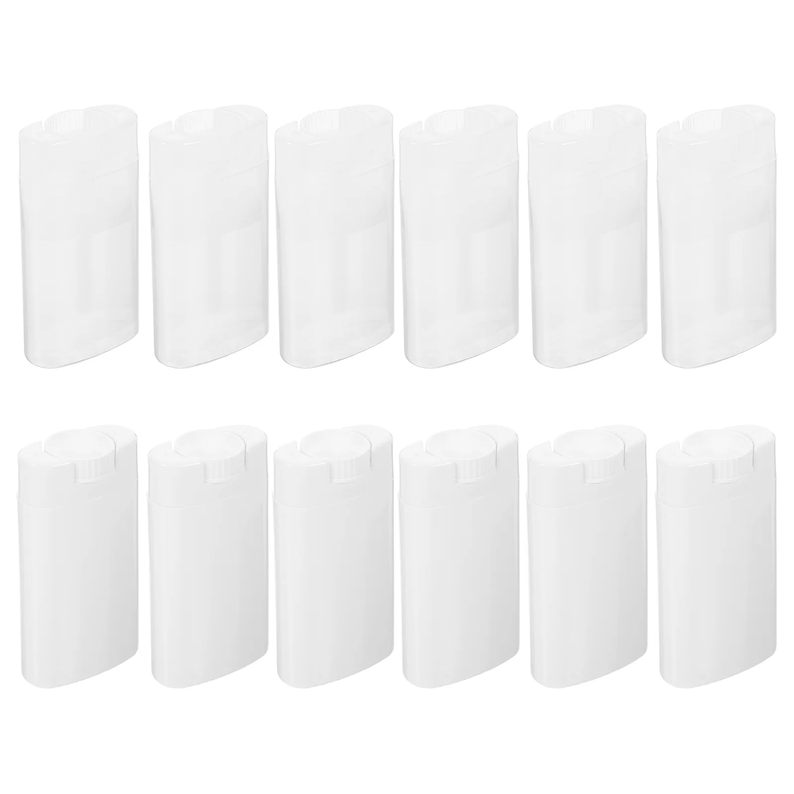 

12Pcs Empty Paste Body Bottles Compact Design for Outdoor Travel Essential Oil Dispenser Plastic Sub Containers
