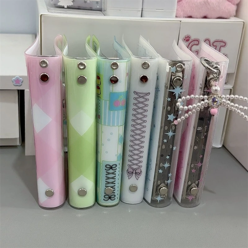 Cute PVC Kpop Photocard Holder INS Style Photo Album for 3 Inch Card Anime Cards Collection Book Girls Journal Book 2026 New