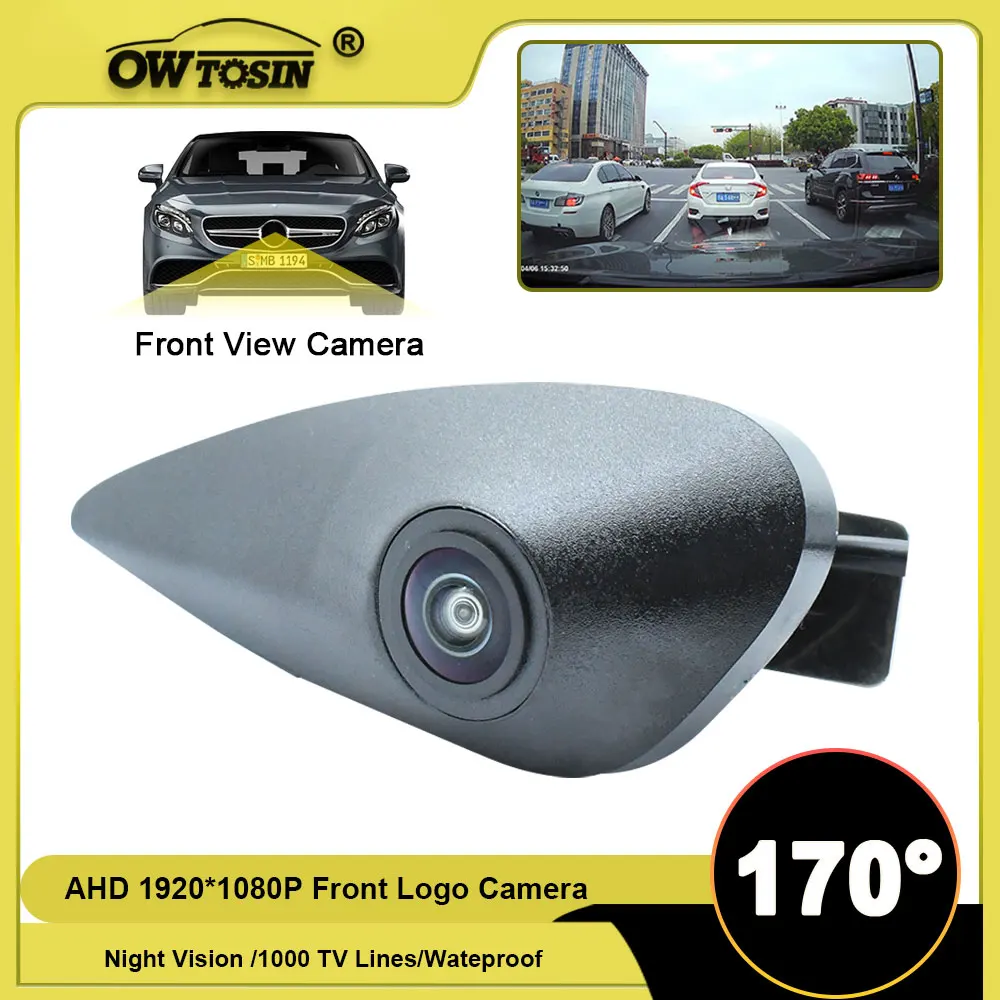 1920*1080P AHD 170° Front Logo View Camera For Hyundai Elantra Verna Accent Tucson IX35 Santa Fe I20 I30 I40 Vehicle Car Camera