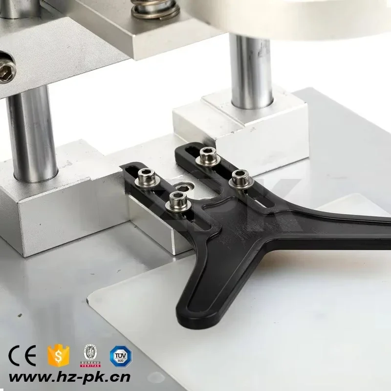 HZPK DHZ-450B Semi Automatic Electric Plastic Glass Bottle Cans Jar Screwing Capping Sealing Packing Machine