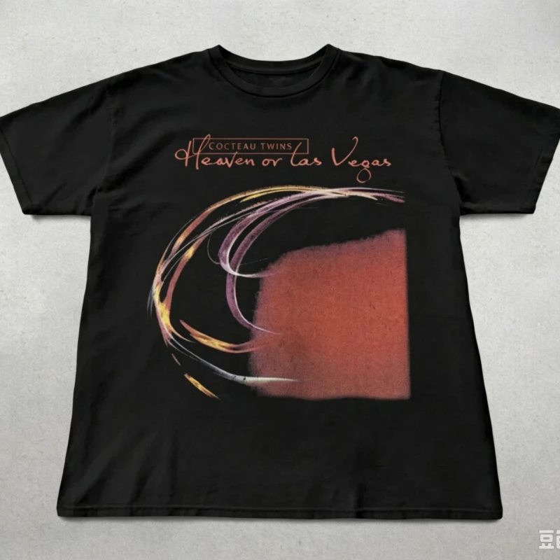 Cocteau Twins T-Shirt Men's Clothing Women's T Shirts 90s Band Shirts Band Tees Heaven or Las Vegas Album Tee Shoegaze T Shirts