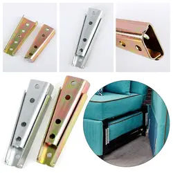 1Set Furniture Connector Sofa Buckle Safety Lock Fastener Plug Catches Armrest Insert Hardware Accessories White Zinc Color Zinc