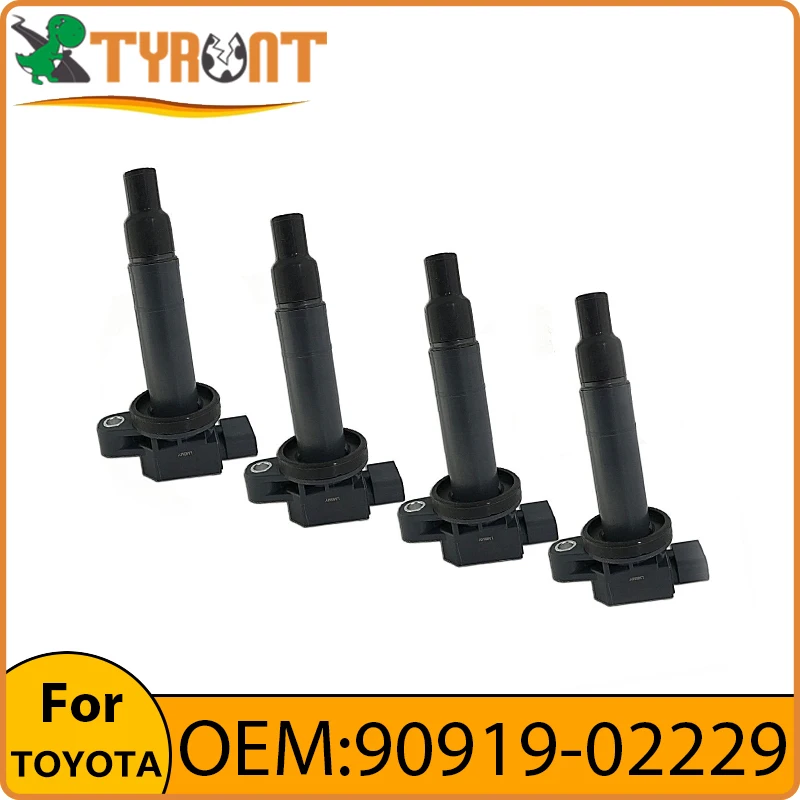 TYRNT New High Quality Ignition Coil 90919-02229 Replacement Accessories For TOYOTA VITZ YARIS PLATZ PRIUS