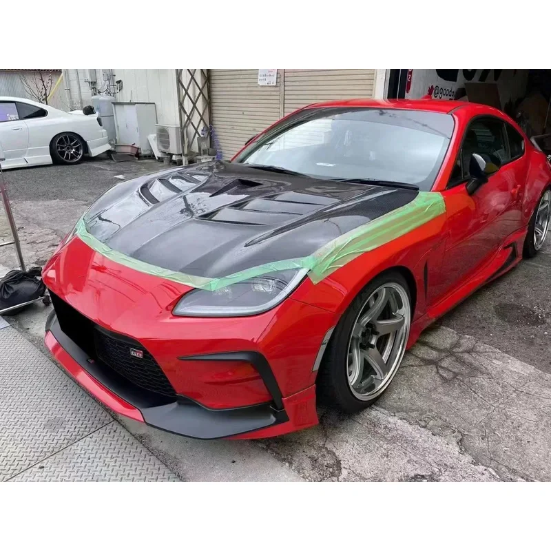 

Factory Hot Selling For GR86 Brz Plastic PP Body Kit GT86 Upgraded TRD Style Front Lip Diffuser Spoiler Side Skirt Body Kit