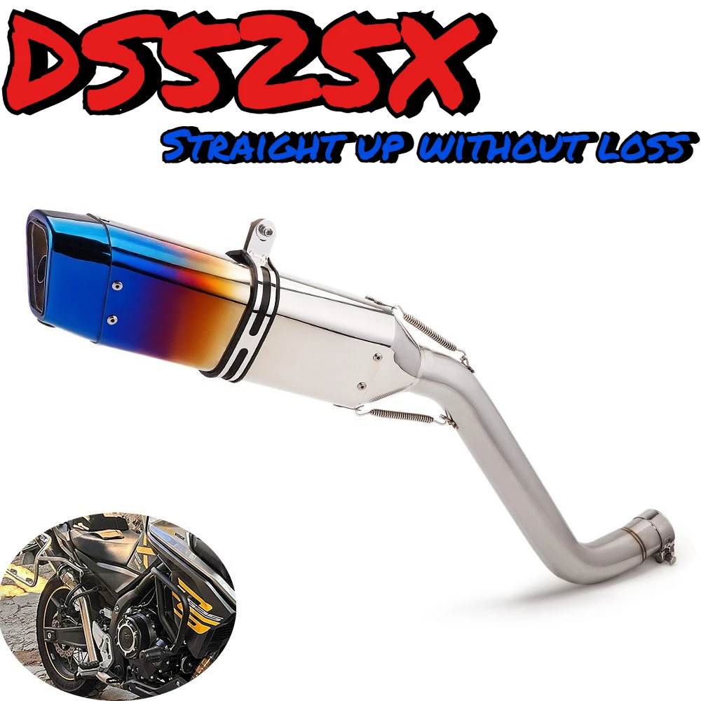 

Special Motorcycle Exhaust Pipe Modification, Stainless Steel Set Without Damage, Directly Used for For Voge DS525X DS 525X