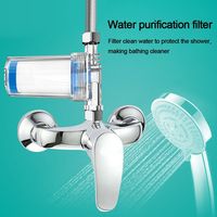Universal Shower Filter Household Tap Water Front Water Filter Kitchen Faucet Filter Water Heater Purification Fittings
