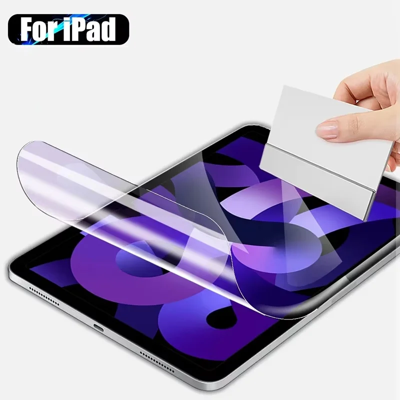 PET Protective Film For iPad Pro 11 2022 2021 2020 2018 Screen Protector For iPad 10th 9th 8th 7th 6th Generation Mini 6 Air 5 4