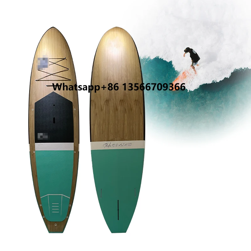 

Stand-Up Paddle Board WoodSUP Bamboo Surfboard for Offshore Waters Surfing