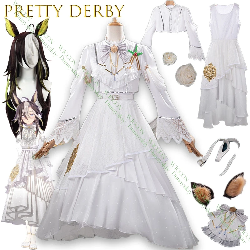 

Anime Game Uma Musume Dream Journey Cosplay Full Set Christmas Costume Roleplay Outfit for Women Halloween Party