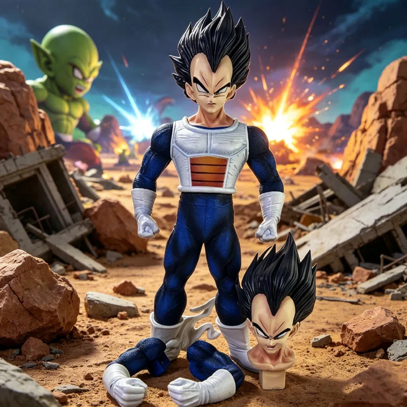 

30cm Vegeta Model Dragon Ball Z Action Figure Anime DBZ Super Saiyan Figuras Collection Doll Ornaments Toys Gift for Children
