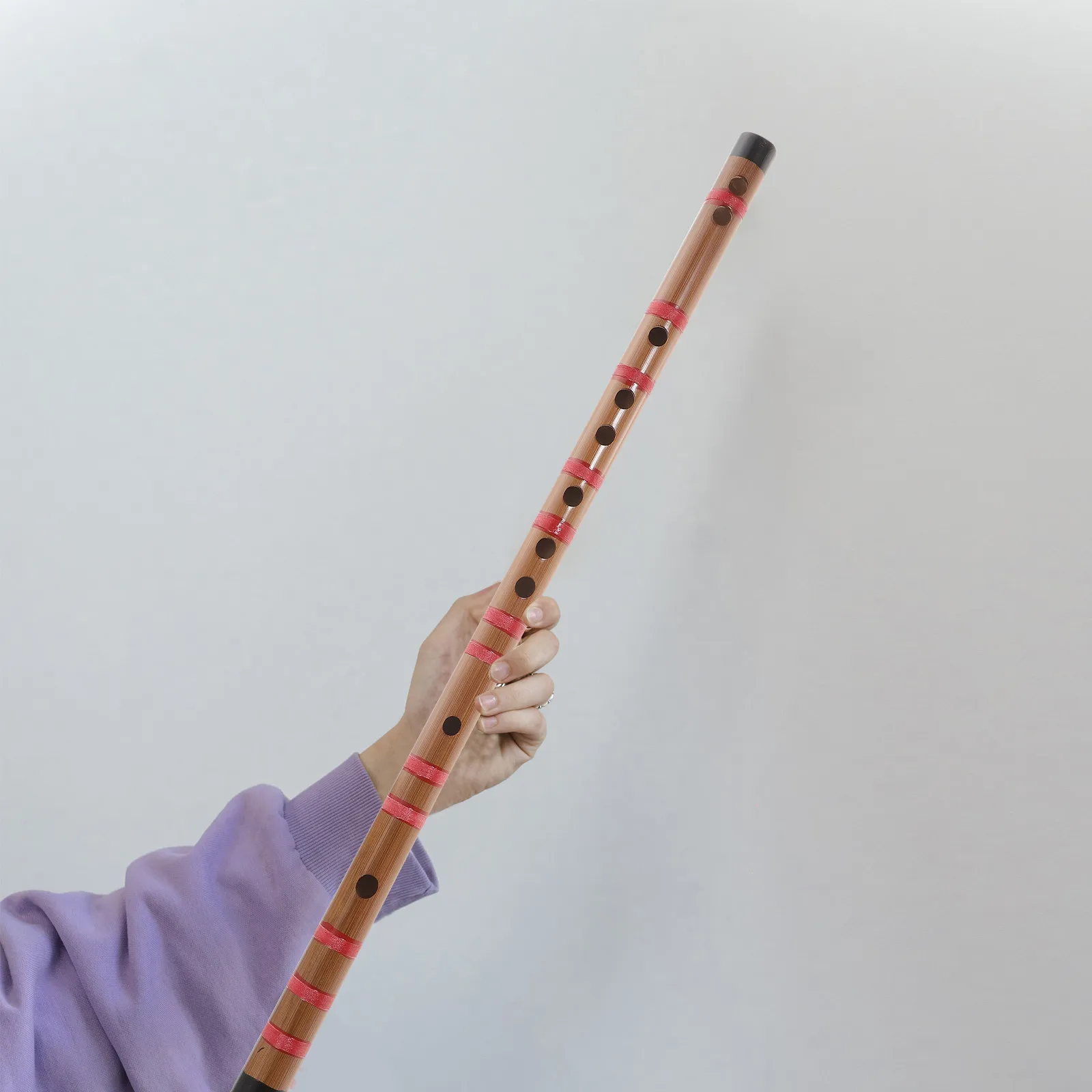 1Pcs Student Wooden Flute D Key Portable Lightweight Chinese Flute Beginner Introductory Traditional Instrument Accurate Tone
