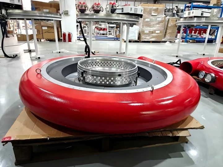 Automatischer Profil-Luftring / Kühlring mit Profilsteuerungssystem, Luftvolumen, automatischer Luftring /