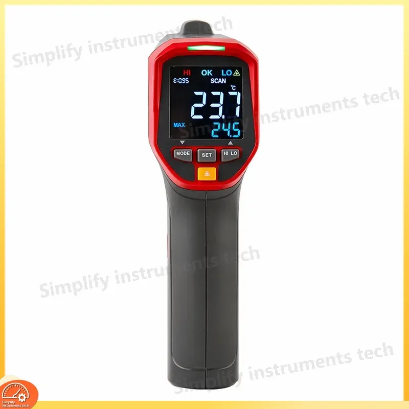 UT305S Infrared Thermometer Non Contact Digital Temperature Gun 2000℃ High Precision Industrial Thermometer for HVAC