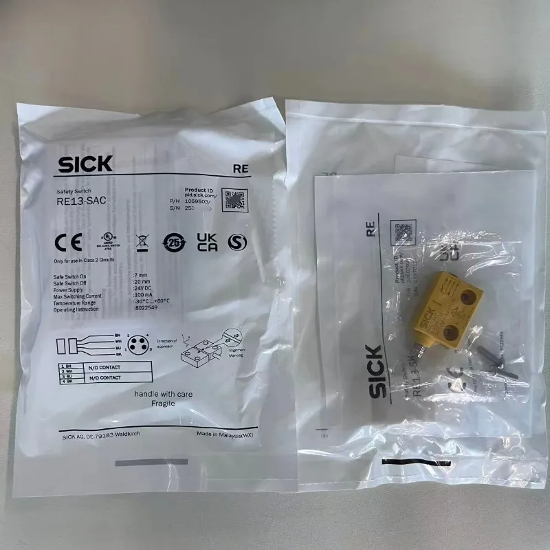 sick original brand RE13-SAC  1059503 NON-CONTACT SAFETY SWITCHES