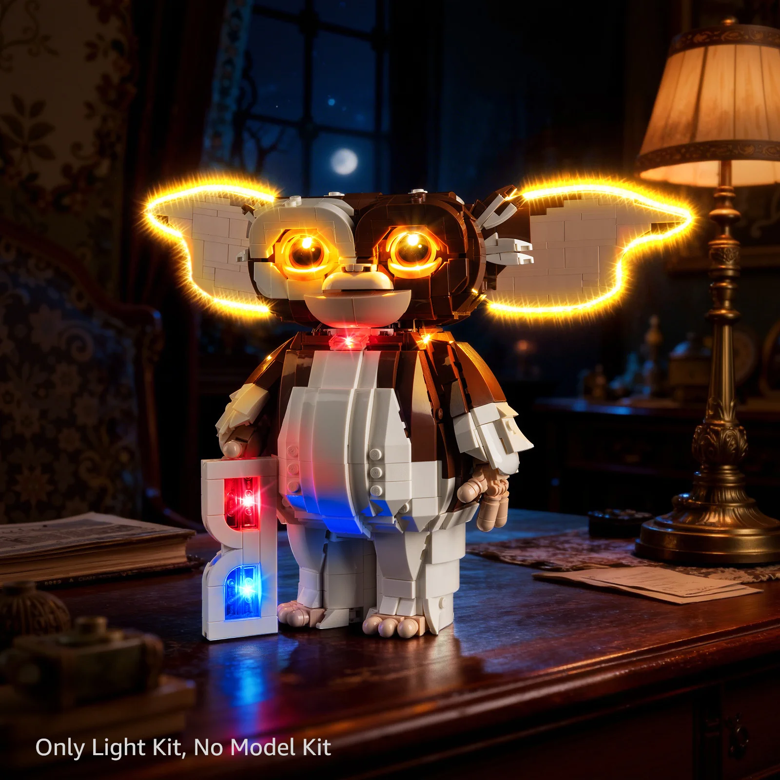Conjunto de Luzes LED Compatível com Lego Gremlins: Gizmo 21361 Blocos de Montar Ideas