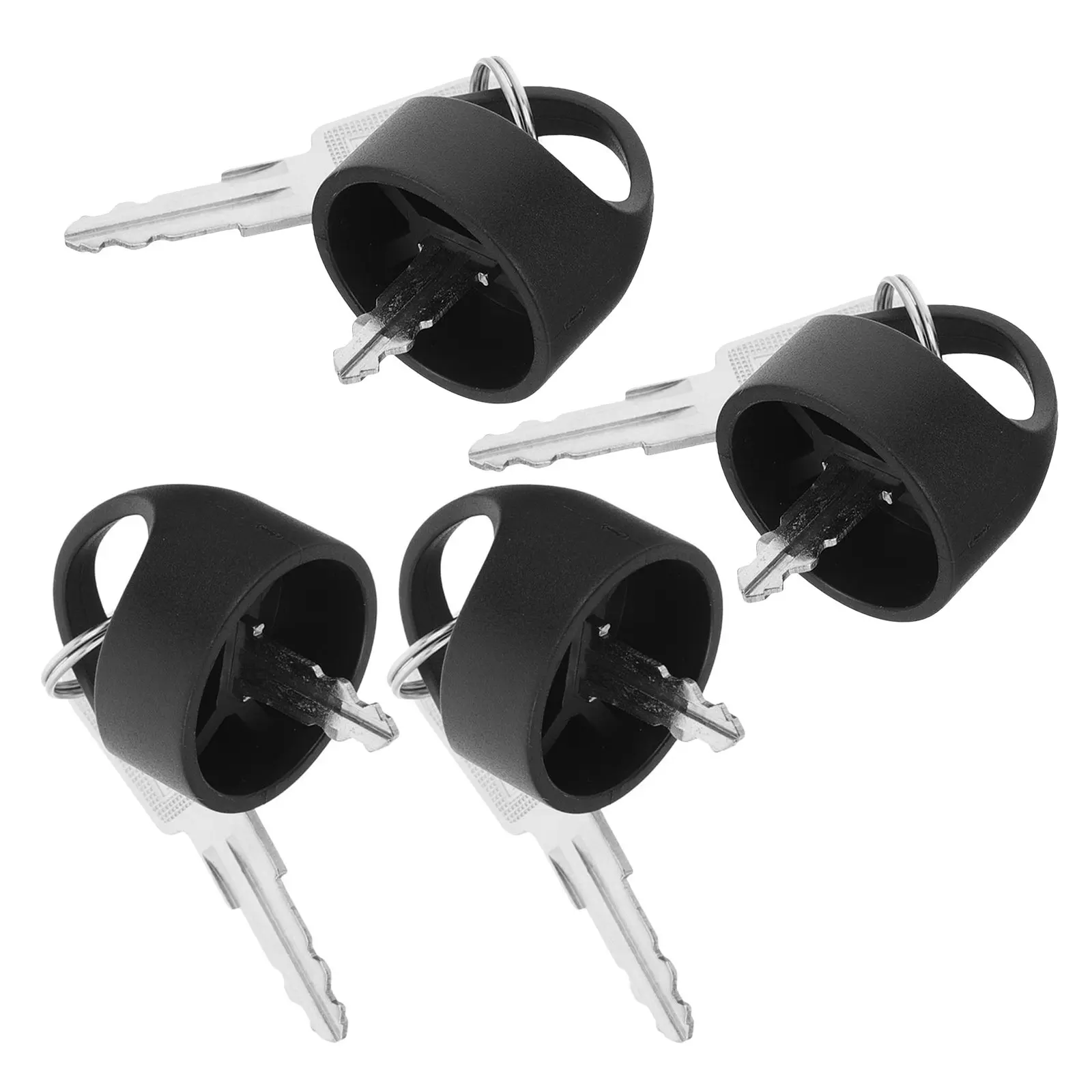 

4Sets Scooter Keys Replacement for Mobility Scooters Electric Wheelchair Ignition Compact Mini Key Stylish Hat Shape Ergonomic